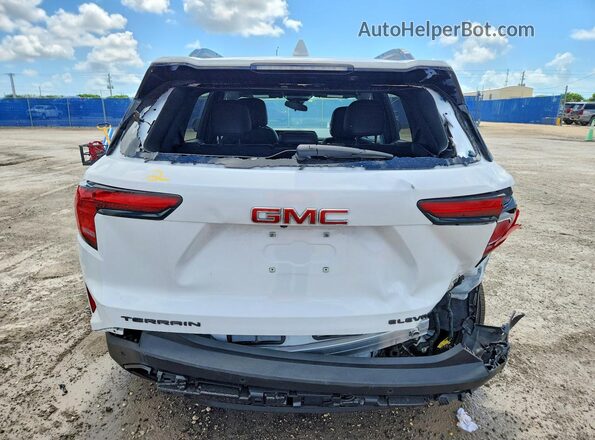 3GKALMEG3TL162290 2026 GMC TERRAIN White Вид ззаду
