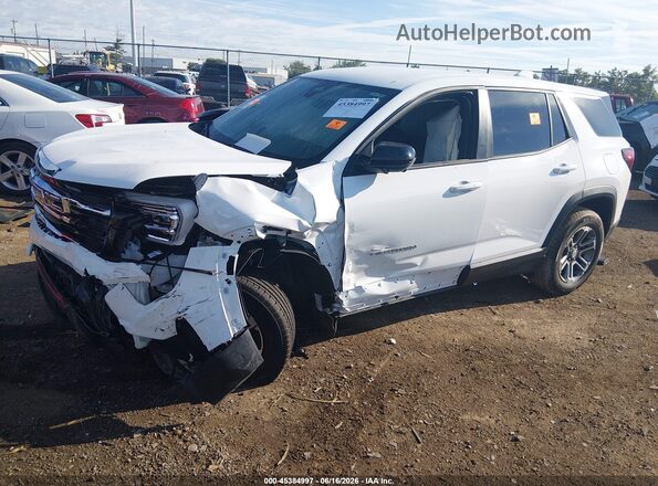 3GKALMEG3TL459897 2026 GMC TERRAIN White Առջևի ձախ երեք քառորդ տեսարան