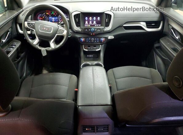 3GKALMEG4PL118028 2023 GMC TERRAIN White Vista del salpicadero