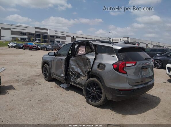 3GKALMEG5RL264148 2024 GMC TERRAIN Silver Tył lewy