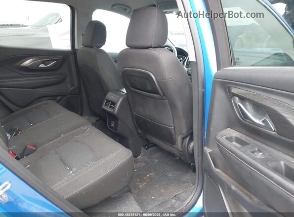 3GKALMEG6RL144150 2024 GMC TERRAIN Blue Vista de la etiqueta del VIN