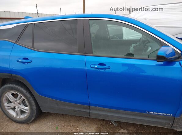 3GKALMEG6RL144150 2024 GMC TERRAIN Blue Vista interior trasera