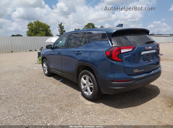 3GKALMEG6RL246581 2024 GMC TERRAIN Blue Rear left