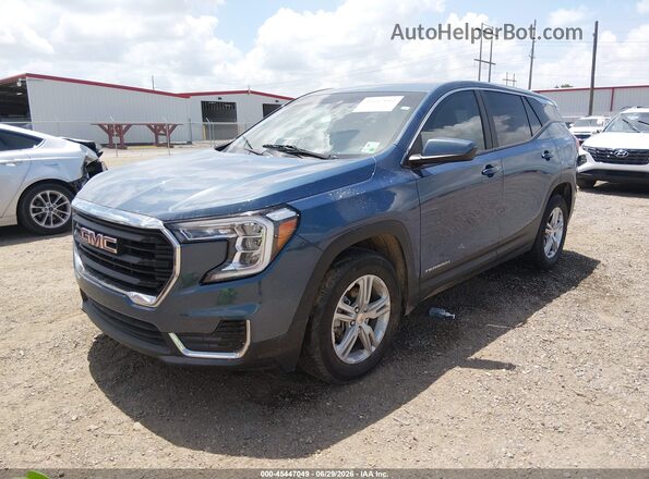 3GKALMEG6RL246581 2024 GMC TERRAIN Blue Front left