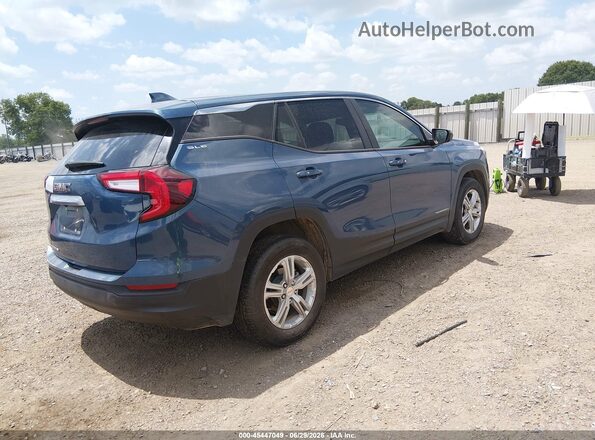 3GKALMEG6RL246581 2024 GMC TERRAIN Blue Rear right