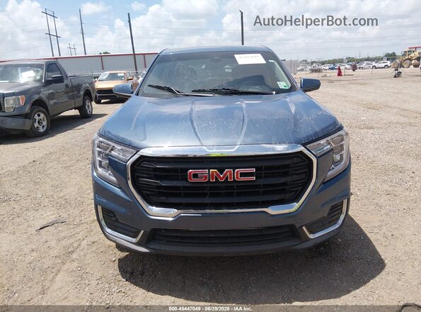 3GKALMEG6RL246581 2024 GMC TERRAIN Blue Instrument cluster view