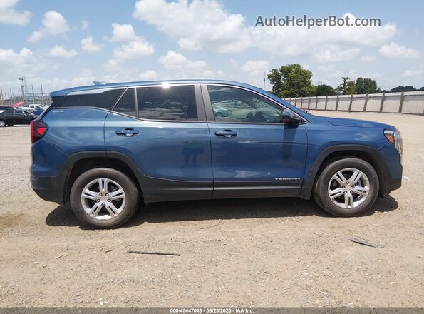 3GKALMEG6RL246581 2024 GMC TERRAIN Blue Rear interior view