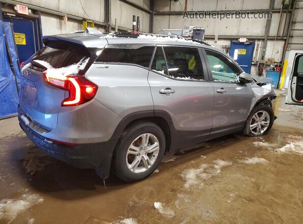 3GKALMEG7PL215238 2023 GMC TERRAIN Gray Tył prawy