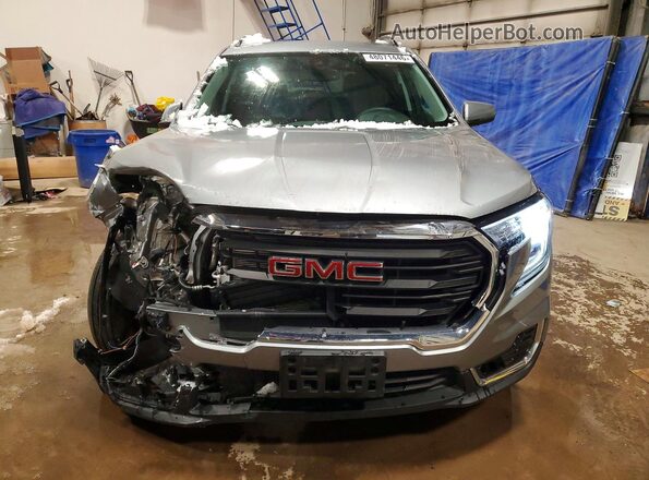 3GKALMEG7PL215238 2023 GMC TERRAIN Gray Widok z przodu