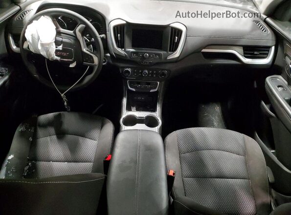 3GKALMEG7PL215238 2023 GMC TERRAIN Gray Widok deski rozdzielczej