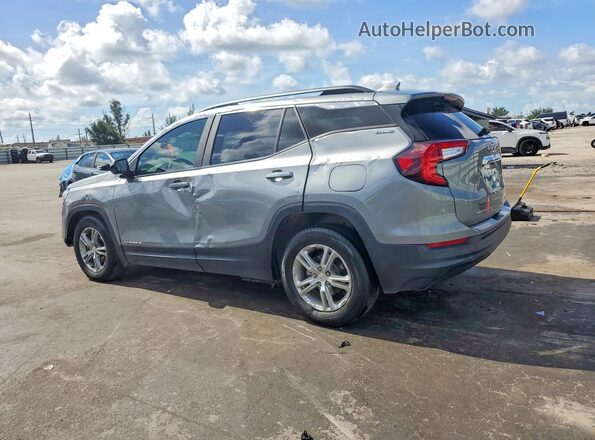3GKALMEG7PL239037 2023 GMC TERRAIN Gray Rear left