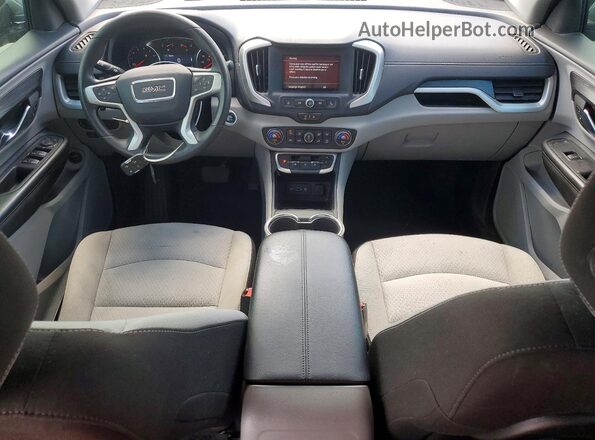 3GKALMEG7PL239037 2023 GMC TERRAIN Gray Dashboard view
