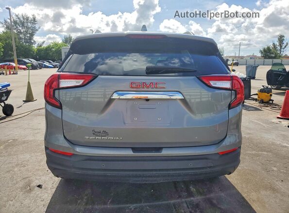 3GKALMEG7PL239037 2023 GMC TERRAIN Gray Rear view