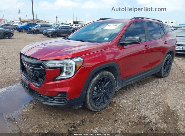 3GKALMEG7RL392584 2024 GMC TERRAIN Красный Передняя левая четверть