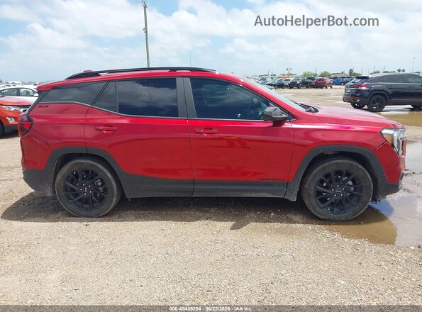3GKALMEG7RL392584 2024 GMC TERRAIN Красный Вид задней части салона