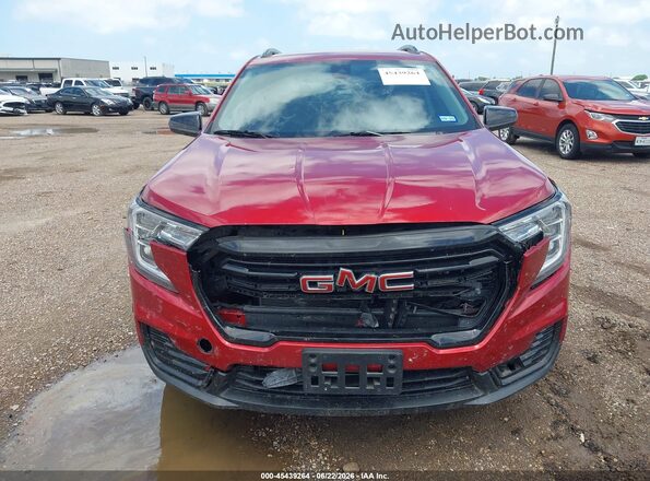 3GKALMEG7RL392584 2024 GMC TERRAIN Красный Вид щитка приборов