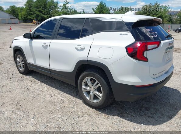 3GKALMEG8PL102740 2023 GMC TERRAIN White Задня ліва чверть