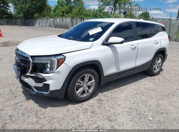 3GKALMEG8PL102740 2023 GMC TERRAIN White Передня ліва чверть