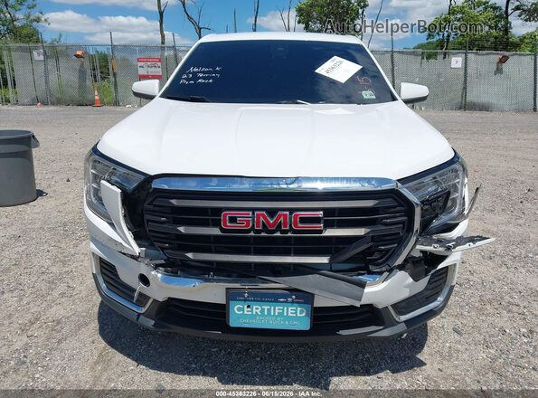 3GKALMEG8PL102740 2023 GMC TERRAIN White Вид спереду