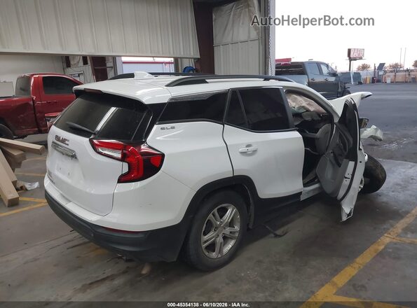 3GKALMEG8PL155812 2023 GMC TERRAIN White უკანა მარჯვენა