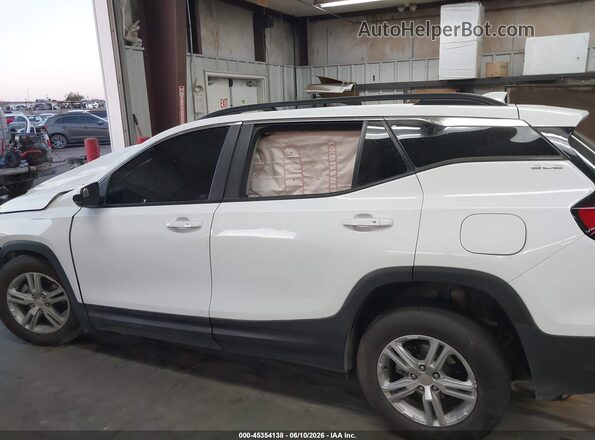 3GKALMEG8PL155812 2023 GMC TERRAIN White უკანა სალონის ხედი
