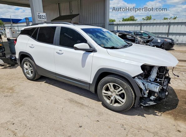 3GKALMEG9PL118977 2023 GMC TERRAIN White Delantero derecho