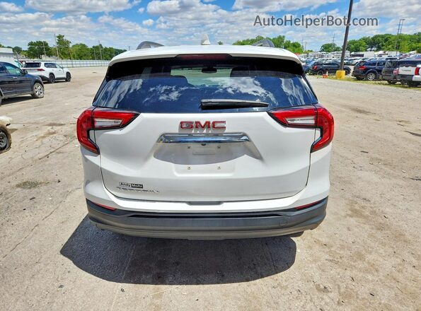 3GKALMEG9PL118977 2023 GMC TERRAIN White Vista trasera
