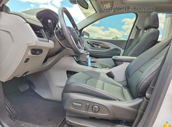 3GKALMEG9PL118977 2023 GMC TERRAIN White Vista interior delantera