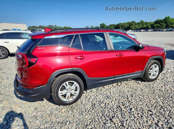 3GKALMEG9PL120759 2023 GMC TERRAIN Red Trasero derecho
