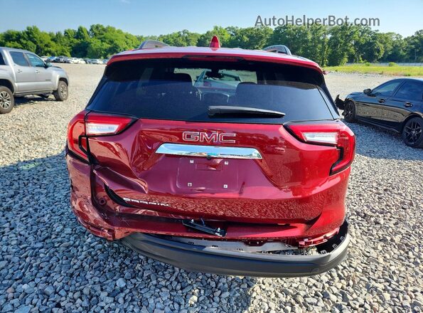 3GKALMEG9PL120759 2023 GMC TERRAIN Red Vista trasera