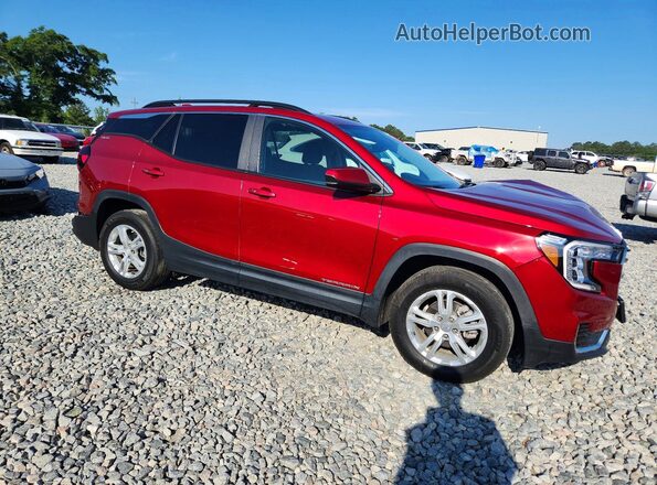 3GKALMEG9PL120759 2023 GMC TERRAIN Red Delantero derecho