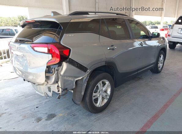 3GKALMEG9PL268345 2023 GMC TERRAIN Gray Rear right