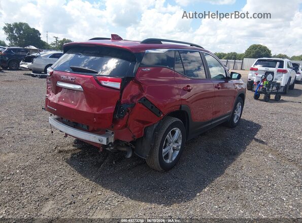 3GKALMEG9PL269981 2023 GMC TERRAIN Бордовый Задняя правая четверть