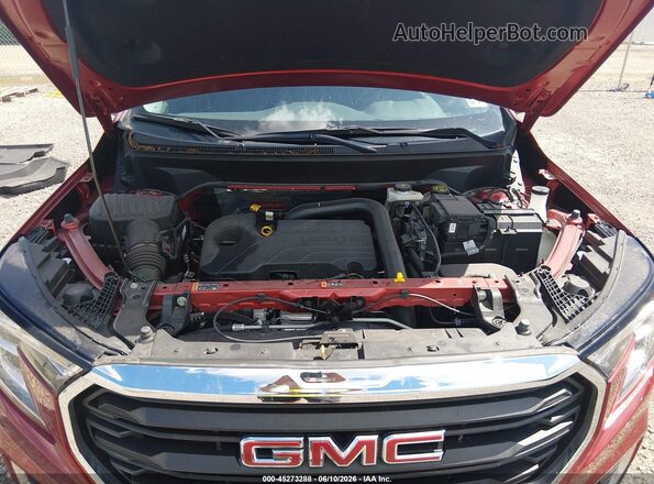 3GKALMEG9PL269981 2023 GMC TERRAIN Бордовый Вид сзади