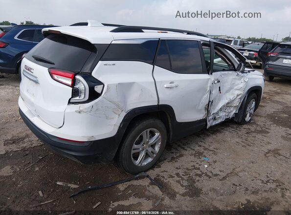 3GKALMEG9RL383739 2024 GMC TERRAIN Белый Задняя правая четверть
