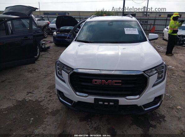 3GKALMEG9RL383739 2024 GMC TERRAIN Белый Вид панели приборов