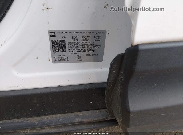3GKALMEG9RL383739 2024 GMC TERRAIN Белый Вид подкапотного пространства