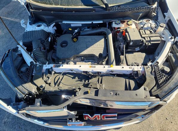 3GKALMEG9RL394157 2024 GMC TERRAIN White Vista del compartimento del motor