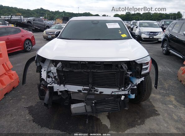3GKALMEG9SL294761 2025 GMC TERRAIN White Widok wnętrza z tyłu