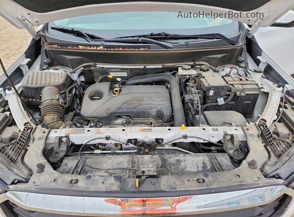 3GKALMEGXRL272603 2024 GMC TERRAIN White Vista del compartimento del motor