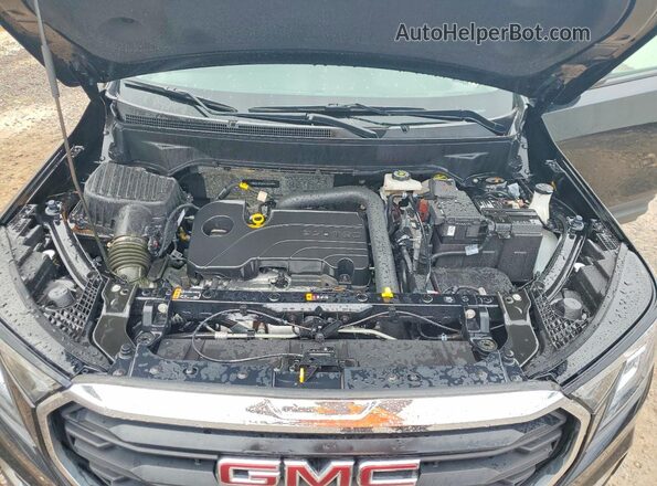 3GKALMEGXRL365895 2024 GMC TERRAIN Black Вид підкапотного простору