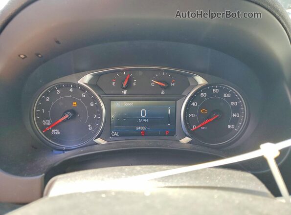 3GKALMEGXRL365895 2024 GMC TERRAIN Black Вид щитка приладів