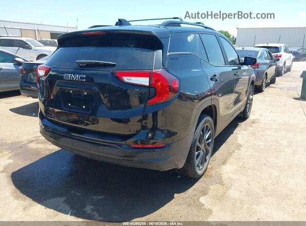 3GKALMEGXRL398993 2024 GMC TERRAIN Black უკანა მარჯვენა