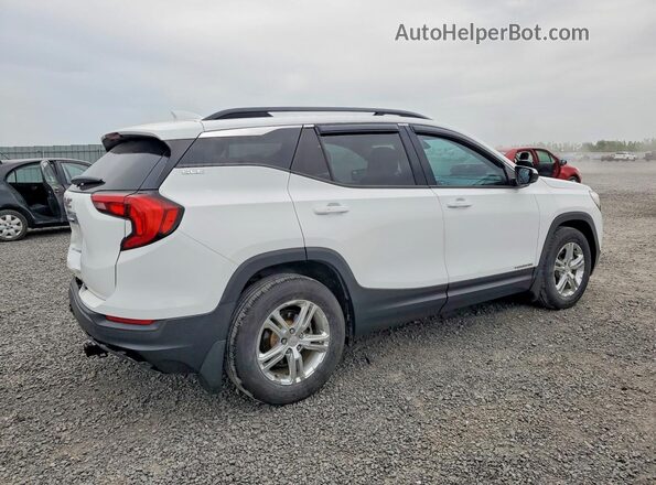 3GKALMEV0JL145586 2018 GMC TERRAIN White Հետևի աջ