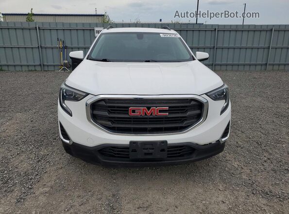 3GKALMEV0JL145586 2018 GMC TERRAIN White Դիմացի տեսք