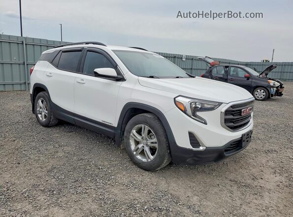 3GKALMEV0JL145586 2018 GMC TERRAIN White Առջևի աջ