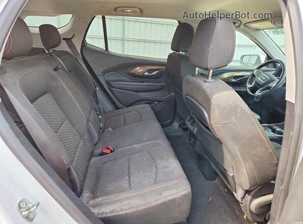 3GKALMEV0JL158063 2018 GMC TERRAIN White Widok tylnych siedzeń