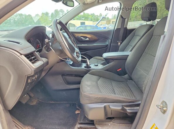 3GKALMEV0JL158063 2018 GMC TERRAIN White Widok wnętrza z przodu