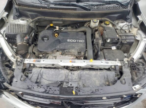 3GKALMEV0JL325554 2018 GMC TERRAIN Серебряный Вид подкапотного пространства