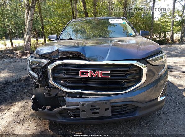 3GKALMEV0JL409972 2018 GMC TERRAIN Dark Blue ხელსაწყოთა პანელის ხედი